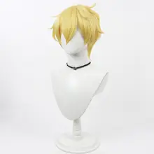 琥珀色コスプレウィッグ【自然なスタイル・イベント用】