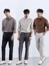 ビジネスに最適な黒のストレートパンツ【抗しわ・極上の柔らかさ】