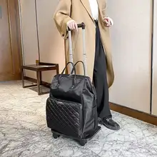多機能バックパック型キャリーバッグ【超軽量・手提げ・キャスター付き・旅行用】