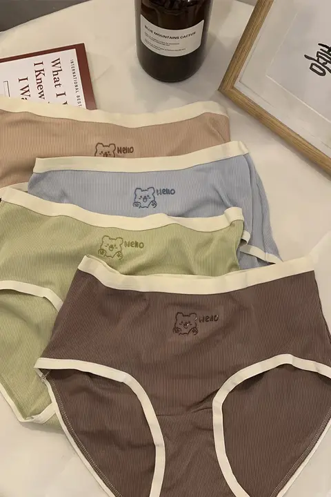 抗菌コットン使用のショーツ【大きいサイズ・三角デザイン・女性用】（セットアップ対応）