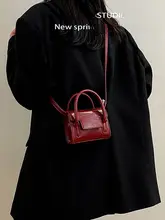 秋冬向け レトロミニバッグ【ハンドバッグ・ショルダーバッグ】（セットアップ対応）