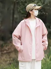 男性用 紫外線防止フード付きフィッシングジャケット【夏用・極薄・アイスシルク素材】