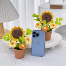 手作りのひまわり毛糸花【幼稚園向け・誕生日プレゼント】