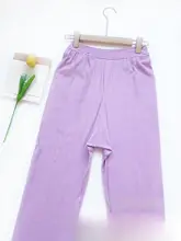 高腰ゆったりデザインの綿秋パンツ【女性用・中高年向け・暖かい】（セットアップ対応）