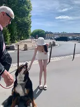 パリオペラハウス風レースビスチェとフリル付きケーキスカートパンツ（セットアップ対応）