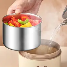 保温弁当箱 ステンレス 電子レンジ対応 手提げ ランチボックス 「JOJO'S」