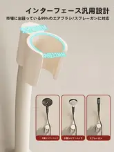 吸盤式シャワーヘッドホルダー【移動調整可能・穴あけ不要・バスルーム用】