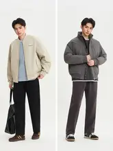 冬用 メンズゴムウエストスウェットパンツ【暖かい裏起毛・カジュアル】