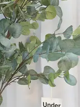 北欧風フェイクユーカリ盆栽植物【インテリア装飾・リビング用・グリーン】