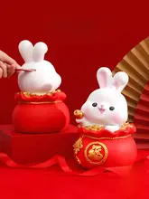 かわいいウサギの貯金箱【子供用・カートゥーンデザイン・男女兼用】
