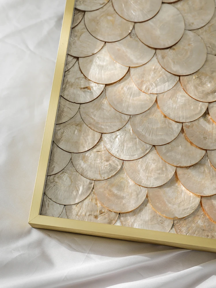 高級感のある金色貝殻立体アートパネル：客間・ダイニング向けの空間装飾解説
