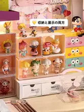 デスクトップ用盲盒収納ボックス【フィギュアディスプレイ・おしゃれな収納ラック】