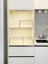 キッチン下水槽用収納ラック【伸縮式・鍋や調理器具用・オーブン収納対応】