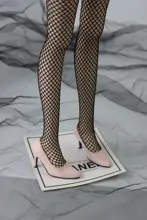 BJDドール用 ヒョウ柄スエードハイヒール【三分の尖ったトゥ・SDドール用】