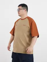 純綿 Tシャツ【肩回りゆったり・半袖・バイカラー】