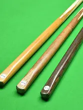 中式ブラックエイトボーリング用スノーカー台球杆【白蜡木・一体型・極小ヘッド】