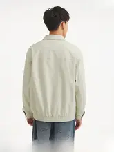 クラシックなバーニングスタイルの薄手ジャケット【男性用・復古デザイン・軽量・スタイリッシュ】