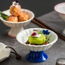 高脚碗 デザート用【洗練されたデザイン・日本風・おしゃれな食器・スナック皿】