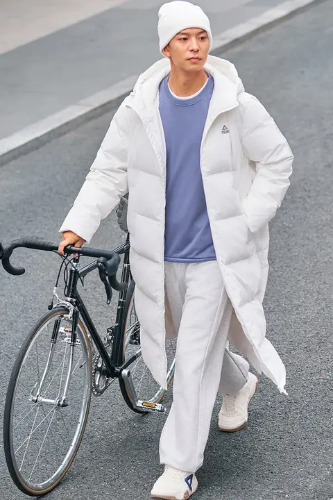 Peak 防水機能付きロングダウンコート【冬用・男女兼用・保温性】