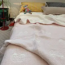 夏用ライセール天絲ガーゼブランケット【ひんやり感・ダブルサイズ・エアコン対応】（セットアップ対応）