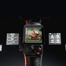 AI追尾機能付きスマートフォン用ジンバルスタビライザー【360度自動回転・手持ち防振】
