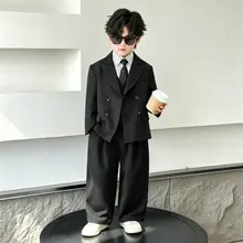 男の子用 春夏向けフォーマルウエア【小さなタキシード・イギリス風・演出用】（セットアップ対応）