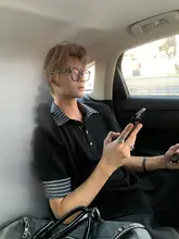 デザイン性に優れたチェック柄ポロシャツ【ユニセックス・短袖・カラーコンビネーション】（セットアップ対応）