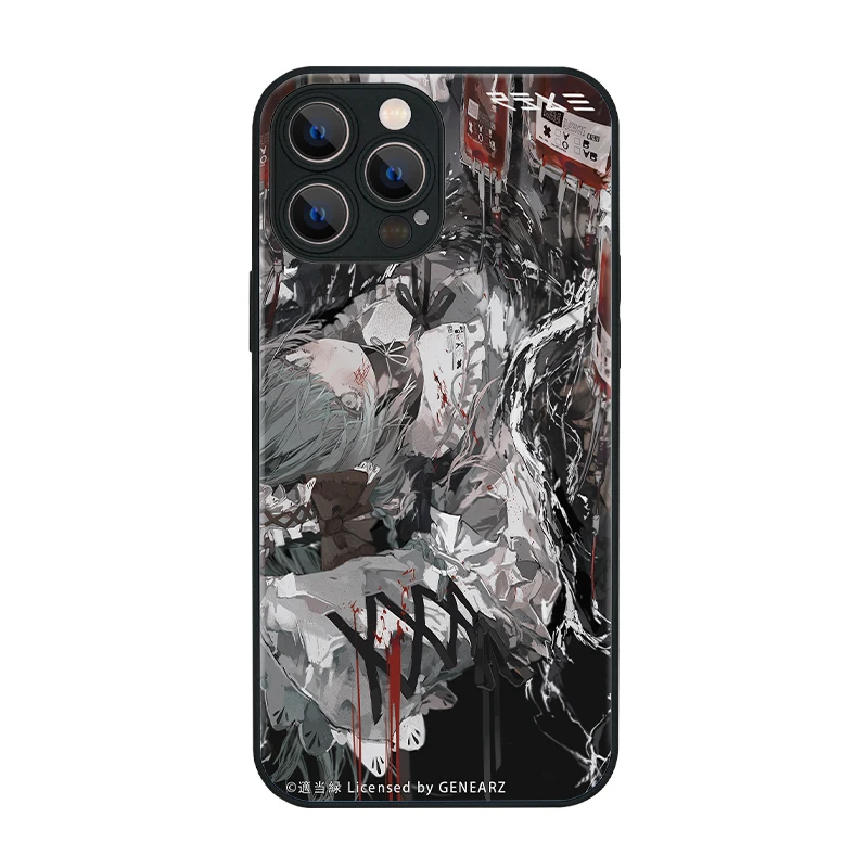 iPhone 16 Pro Max用の適当緑オリジナルイラスト保護ケース：デザインと耐久性の実証