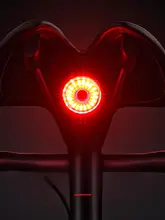 タス隊長 自転車用リアライト【スマート感知ブレーキライト・公道・マウンテンバイク用・夜間走行対応】