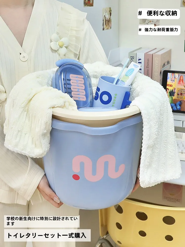 学生用洗面器・バケツ・洗面セット：ホテルライク風の機能性と実用性を実証