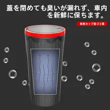 車載用 ごみ箱【クリエイティブデザイン・かわいい・吊り下げ式・収納用】