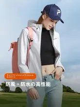 防風機能付きレディースフード付きジャケット【アウトドア・カジュアル・バイシクルスタイル】