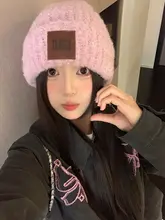 冬用 レディース ニットキャップ【厚手・保温性・ファッション】