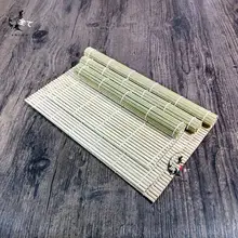 青色の寿司マット【竹製・手巻き寿司用・海苔巻き対応】