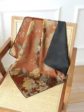 中国風の贈り物に最適！絹製の宋錦中方巾【精緻なデザイン・高貴な風合い】（セットアップ対応）