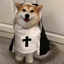 猫用 修道女衣装【ハロウィン・コスプレ・ペット用・薄手】