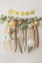 子供の百日祝い・誕生日パーティー用バルーン背景セット【女の子向け・装飾パーティー】