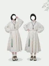 感溢れる 明制漢服 蓬蓬スカート【パッチワークプリント ・日常用】