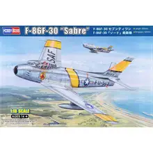飛行機模型 F86F30 佩刀戦闘機【組み立てキット・小型】