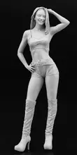 レーシングガールのプラモデル【組み立て式・1/12スケール・3Dスキャンシリーズ】