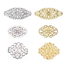 可愛い花飾り付きヘアアクセサリー【古風スタイル・万能デザイン・編み込み用】