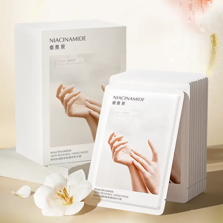 保湿＆美白効果の手用マスク【乾燥・荒れ肌・手のシワケア】