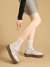 厚底トレーニングシューズ【レディース・カジュアル・秋用・シンプルデザイン】