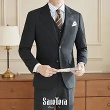 ビジネススーツ【メンズ・洗濯機対応・ジャケット・タイトフィット・結婚式用】（セットアップ対応）