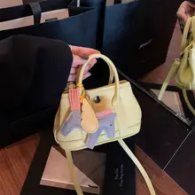 女の子用PUソフトレザー手提げバッグ【ミニショルダーバッグ・プリンセスデザイン・外出用】