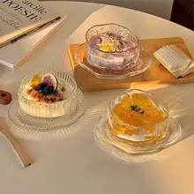 高級感あるガラス製デザートボウル【ヨーグルト・フルーツ・スイーツ用】