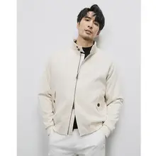メンズ 秋冬用 ハーリンジャケット【ビジネスカジュアル・ショート丈・スエード】
