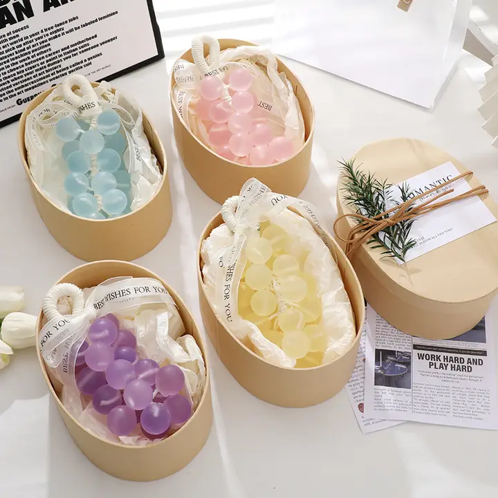 水晶ぶどうの香り石鹸【ギフト用・手作り・誕生日プレゼント】