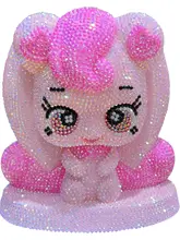 DIYキラキラぬいぐるみキット【ハートデザイン・貯金箱・女の子用】