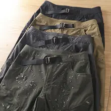 防水透湿機能付き メンズ速乾ショートパンツ【多ポケット・ストレートシルエット・ハイキング用】